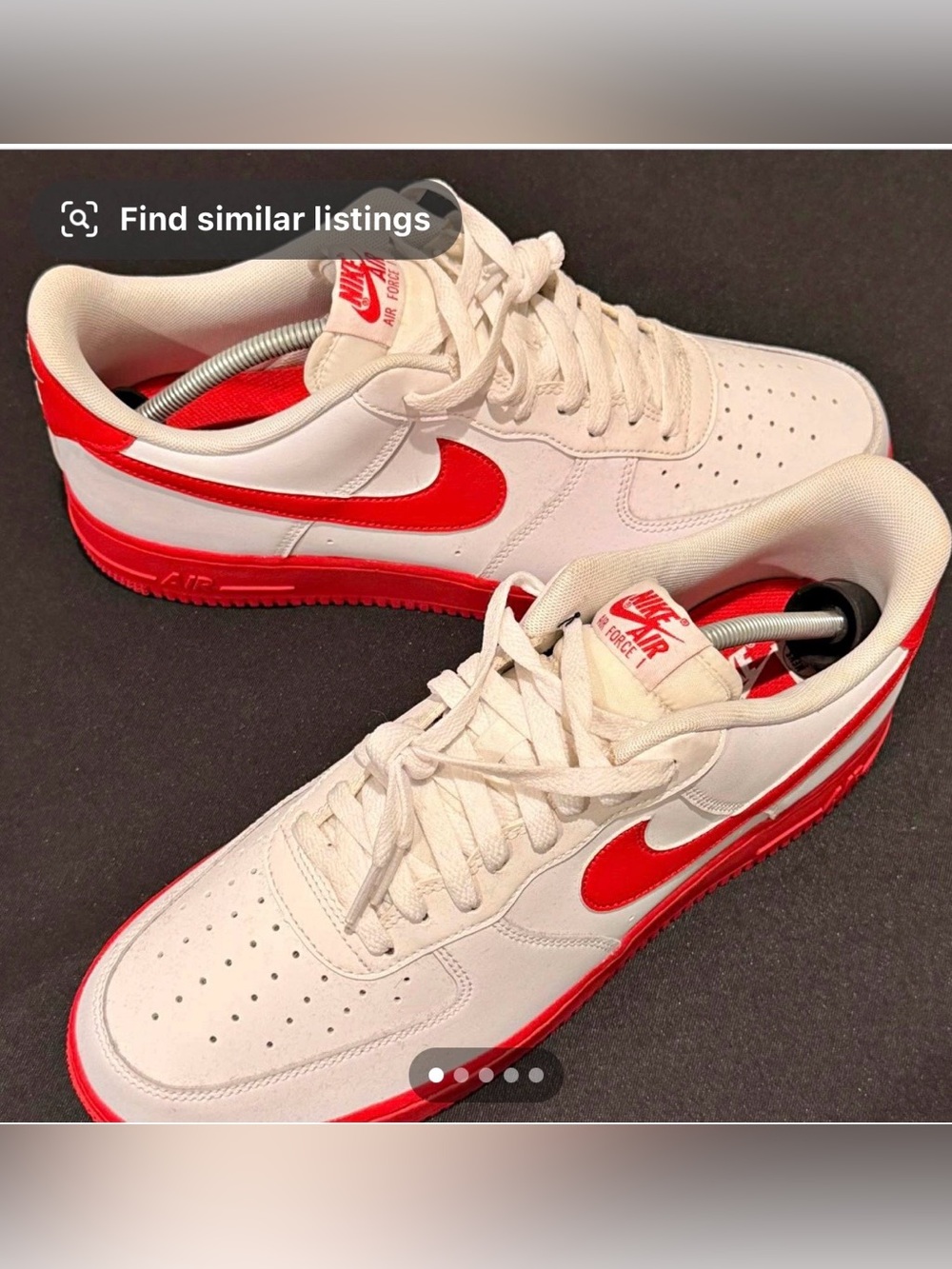 Air Force 1 Low - White & Red
